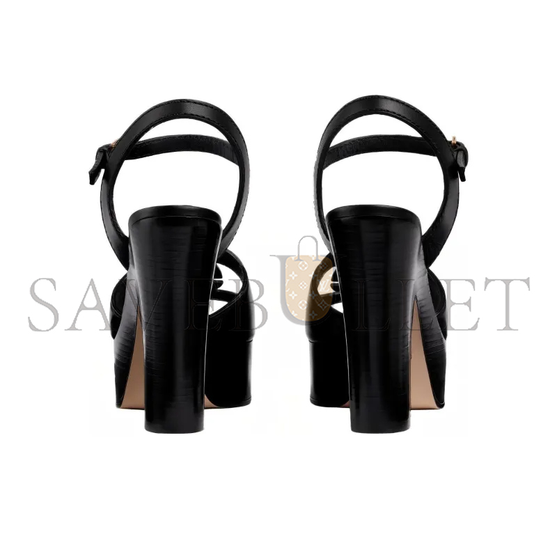 G*u*i interlocking one-strap sandals 730022